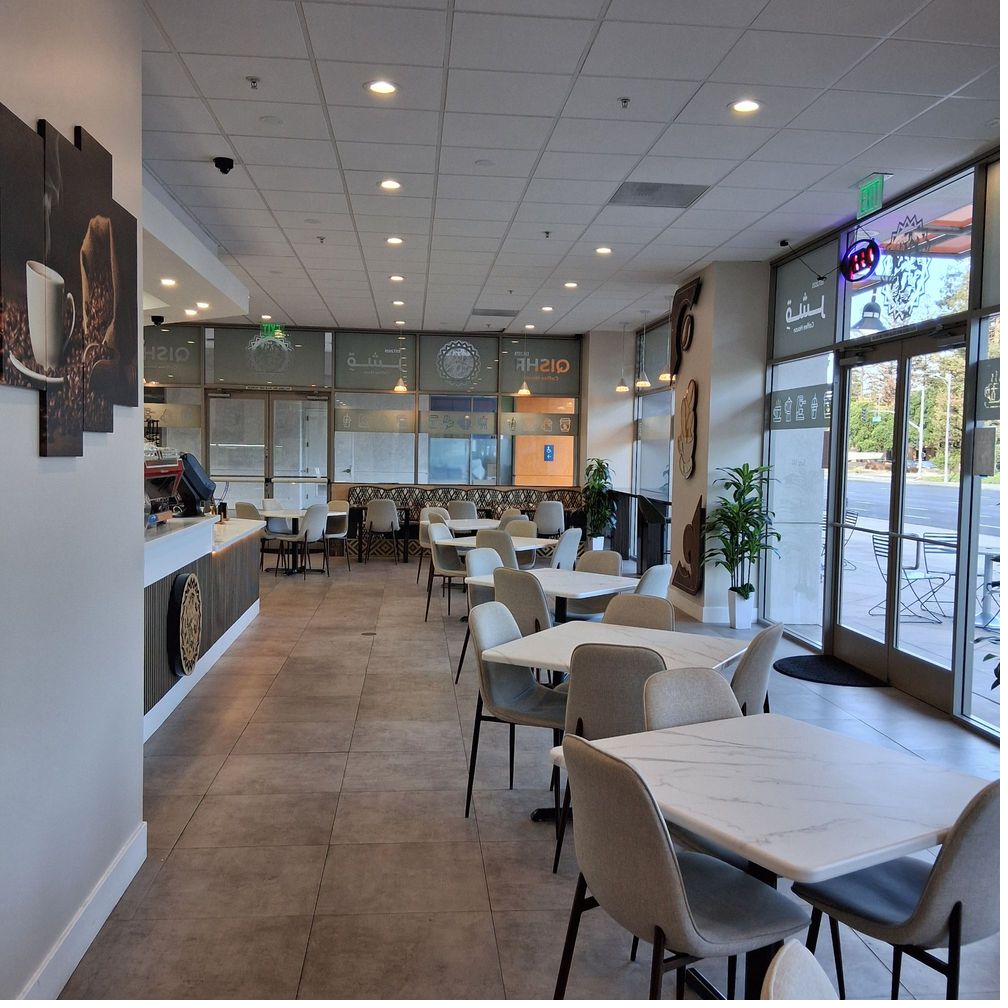 Inside Qishr Coffee House