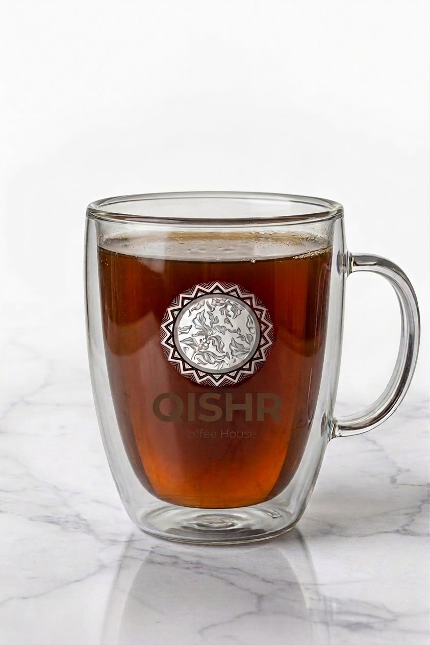 Qishr, spiced coffee-cherry tea